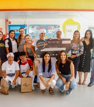 Receita inovadora vence etapa Penedo do Concurso de Merendeiras do Sebrae Alagoas