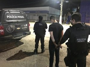 Jovem de 26 anos acusado de homicídio qualificado é preso em Arapiraca