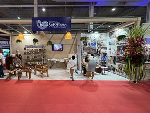 Estande de São Sebastião é destaque na Feira dos Municípios Alagoanos