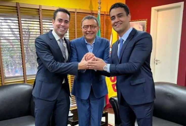 JHC leva Dr JAC a reunião com presidente nacional do PSB em Brasília