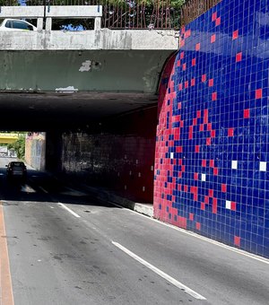 Alças viárias do Viaduto Afrânio Lages são interditadas para manutenção estrutural