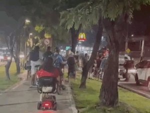 Tentativa de assalto termina com suspeito morto na Av. Fernandes Lima, em Maceió