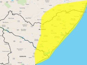 Inmet emite alerta de chuvas para Maceió e outros 69 municípios