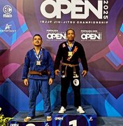 Arapiraquense Alexandre Negão é campeão de Jiu-jitsu no CE representando Palmeira dos Índios