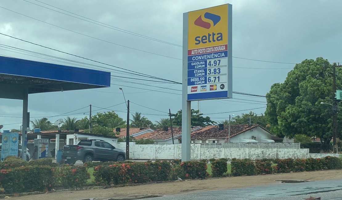 Preço da gasolina em cidade vizinha de Maragogi é mais barato