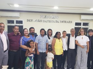 Vereador Biu Buguru é empossado na Câmara de Porto Calvo