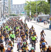 BPTran/AL promove passeio ciclístico alusivo à Semana Nacional do Trânsito