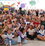 Crianças de escola municipal de Arapiraca aprendem sobre tratamento da água