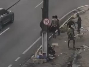 Mulher trans é espancada por grupo na Avenida da Paz, em Maceió