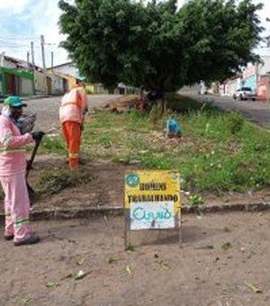 Bairro São Luiz é mais uma comunidade a receber as ações do mutirão de limpeza em Arapiraca