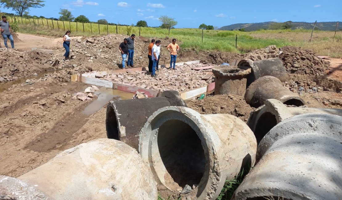 Comunidades da zona rural de Palmeira são beneficiadas com obras de reparo de danos provocados pelas chuvas