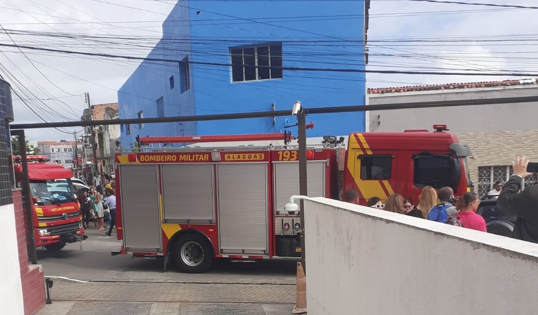 Sede do Tribunal de Justiça tem princípio de incêndio