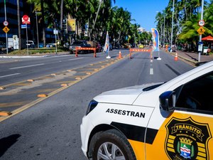 Eventos modificam trânsito na orla neste final de semana