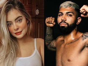 Gabigol e modelo das conversas vazadas engatam romance. Eles desconversam