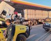 Motorista de carreta é abordado em Arapiraca por suspeita de transporte de carga sem nota fiscal