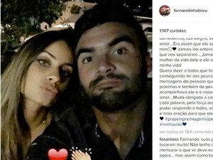 Noiva de Arthur Maia desabafa: 'Eu morri junto com você, minha vida'