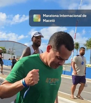 Arapiraquense percorre 63 km em dois dias na Maratona Internacional de Maceió