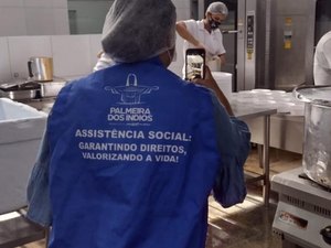 Servidores da SEMAIDS fazem visita a restaurante popular da capital para trazer boas práticas a Palmeira