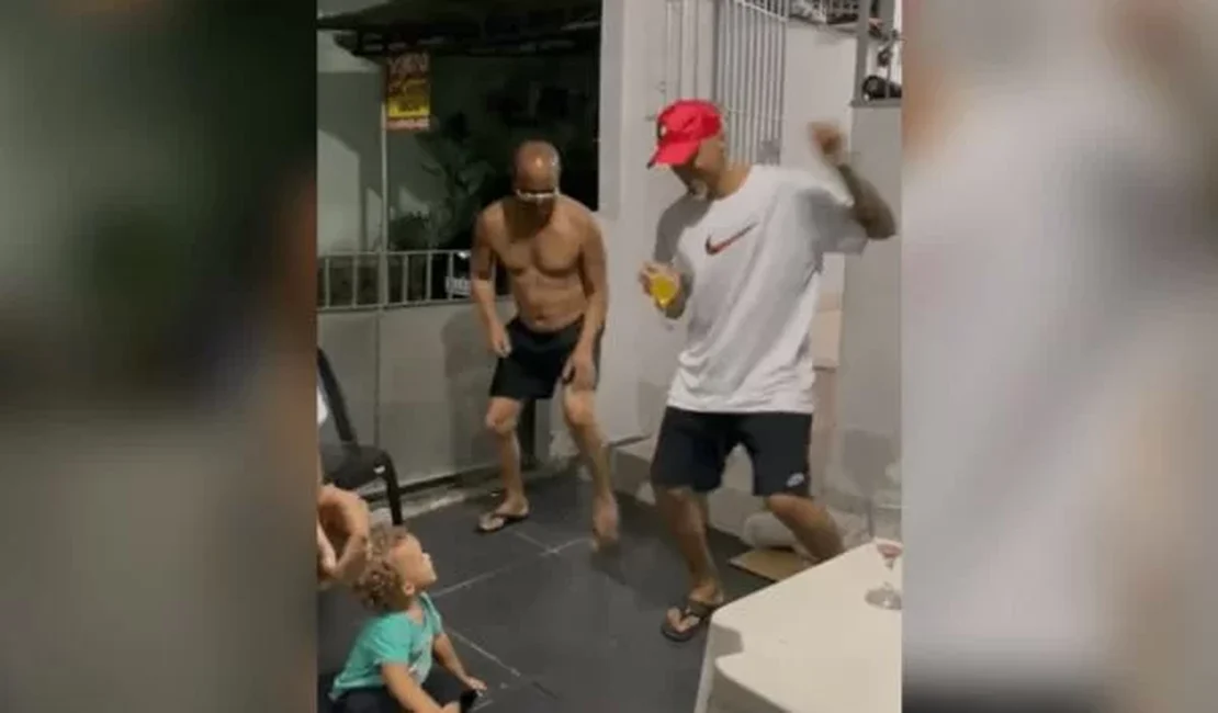 VÍDEO: Pai e filho dançam charme juntos e ‘ginga’ encanta web