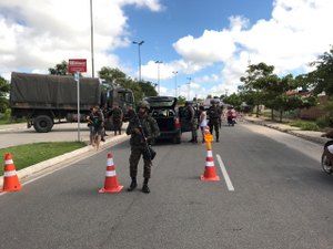 Exército participa de treinamento no Bosque das Arapiracas, em Arapiraca