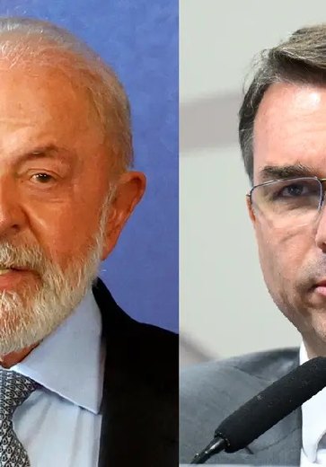Lula tem 45% no 2º turno contra 37% de Flávio, segundo pesquisa Quest