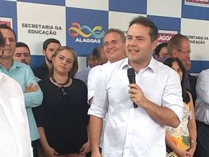 Governador inspeciona obras em União dos Palmares e Satuba