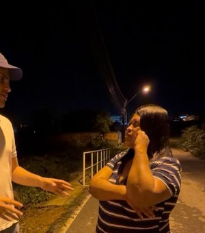 Eduardo Bulhões visita família que perdeu a casa na chuva desta sexta-feira e garante assistência imediata