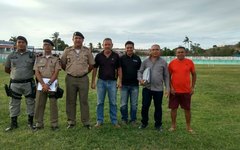 Comissão de vistoria visitou estádio Edson Matias, em Olho D`Água das Flores