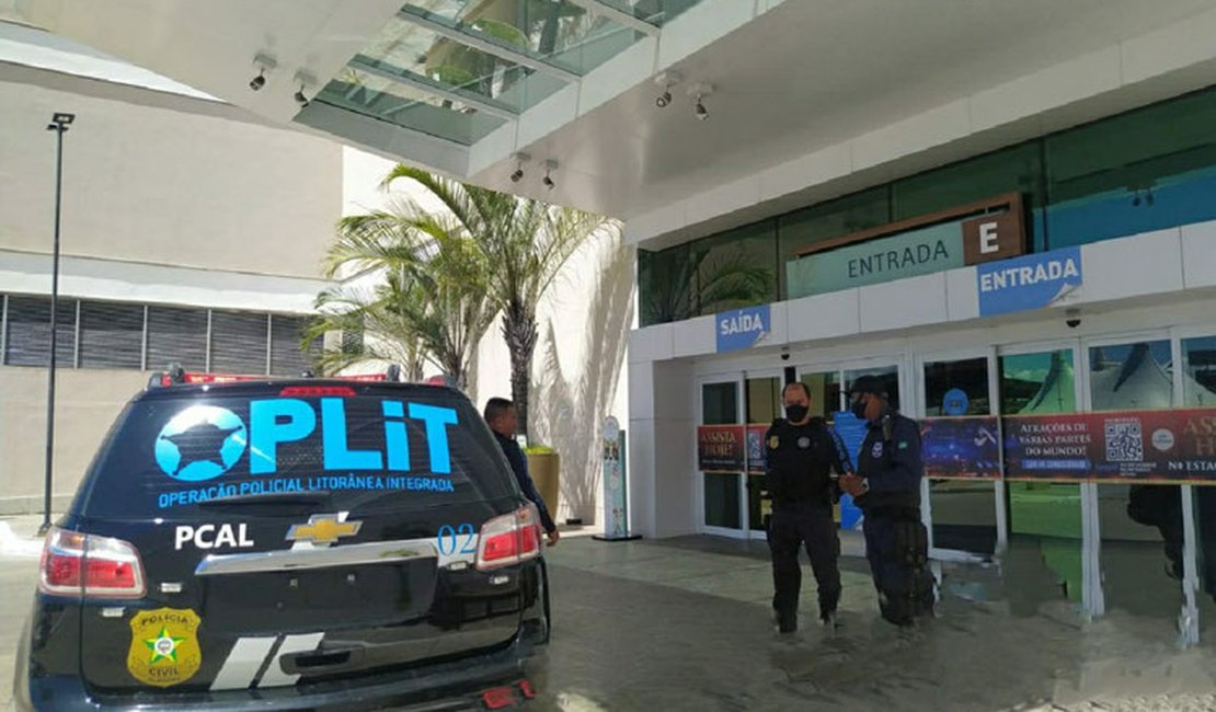 Oplit prende suspeito de praticar tentativa de furto contra loja de shopping