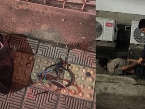 Homem é flagrado tentando furtar prédio da FMAC e acaba sendo preso