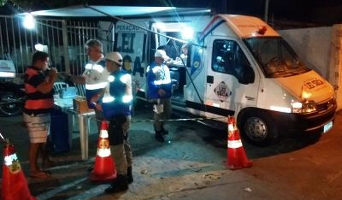 BPTran e Detran-AL realizam Operações Lei Seca no município de Pilar