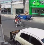 Idoso é atropelado por motociclista enquanto tenta atravessar a rua em Arapiraca