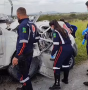 Acidente grave entre veículos deixa três mortos na BR-235, em Itabaiana