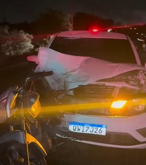 [Vídeo] Colisão entre carro e moto deixa jovem morto e mulher com bebê feridas em Craíbas