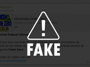Site que pede cadastro para receber cestas básicas do Governo Federal é falso