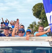 Dani, Ênio Cavalcante e Sérgio Lira comandam carreata histórica em Maragogi