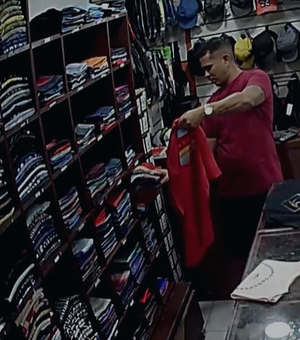 [Vídeo] Suspeitos de furto no Pátio Shopping são flagrados no Maceió Shopping com roupas furtadas