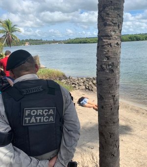 Corpo de mulher é encontrado por moradores às margens da Lagoa Manguaba