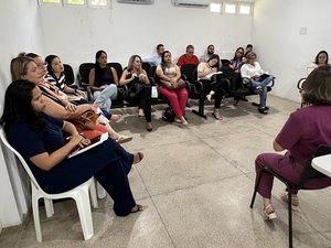 Secretária de Saúde realiza reunião de planejamento com equipe técnica da saúde de Palmeira