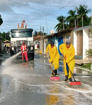 Prefeitura do Pilar inicia operação de limpeza e higienização nos bairros