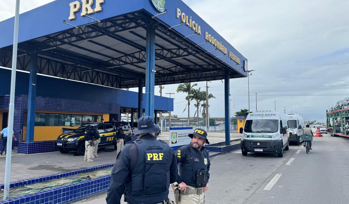 Rodovias federais em AL erão reforço na fiscalização durante feriadão