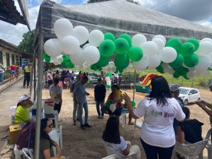 Secretaria de Saúde de Messias leva ações para Usina Bititnga; 169 pessoas foram atendidas