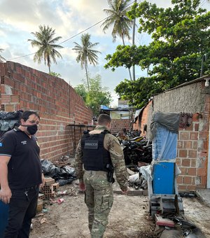 Operação Desmanche 2 derruba quadrilha que roubava e desmontava motos em Maceió