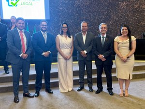 Vice-prefeito de Igaci, Josenildo França, participa de solenidade do Programa Moradia Legal