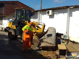 Sudes recolhe mais de 1.900 toneladas de resíduos em bairros banhados pela Lagoa Mundaú