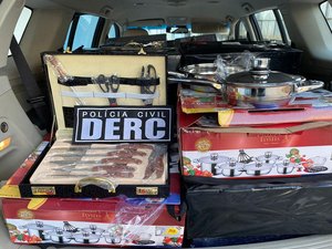 Suspeitos de vender produtos falsificados são presos em Maceió