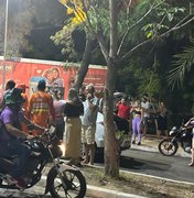 Acidente grave  é registrado na noite desta quinta-feira (15), em Palmeira dos Índios