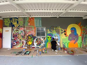 Coletivo de Artistas alagoanos se reúnem para realizar intervenção em fábrica de Maceió