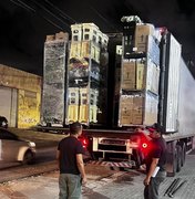 Sefaz identifica carga irregular de flores no bairro do Feitosa, em Maceió