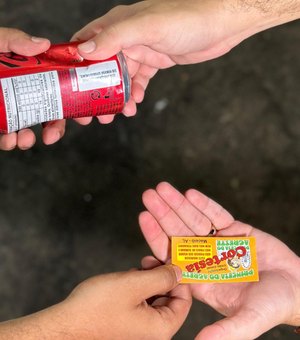 No São João Massayó, recicláveis valem ingressos para parque de diversões